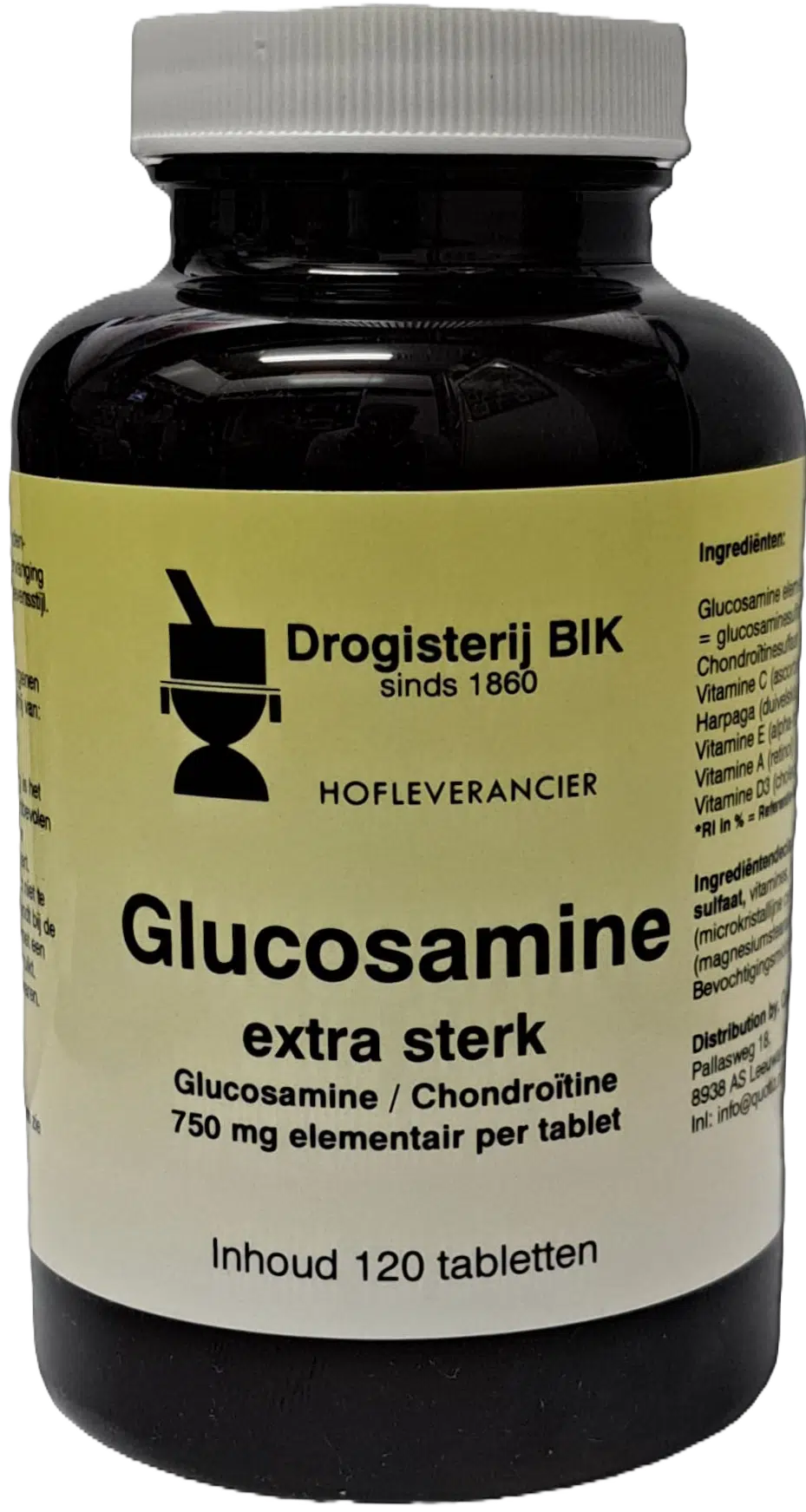 Glucosamine & Chondroitine extra sterk 120 tabletten Drogisterij Bik