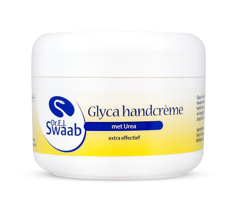 Glyca handcreme met urea 100 ml pot Dr Swaab