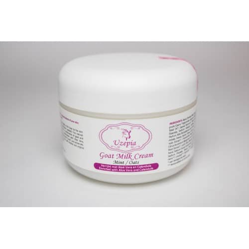 Goat milk Cream Mint/Oat 100 ml Uzepia