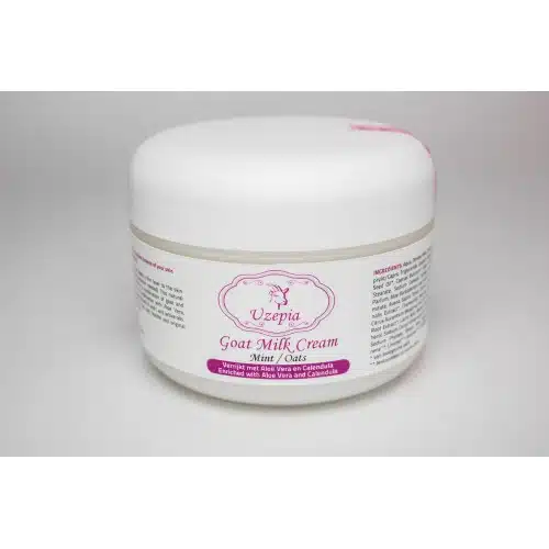 Goat milk Cream Mint/Oat 100 ml Uzepia