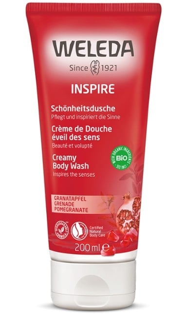 Granaatappel inspirerende douchecreme 200 ml Weleda