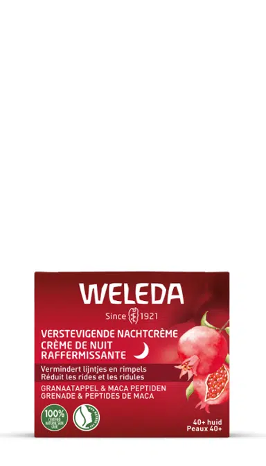 Granaatappel & maca verstevigende nachtcreme 40 ml Weleda