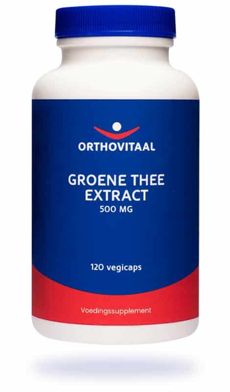 Groene thee extract 500 mg 120 vegi-caps Orthovitaal