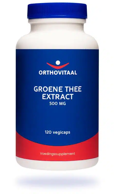Groene thee extract 500 mg 120 vegi-caps Orthovitaal