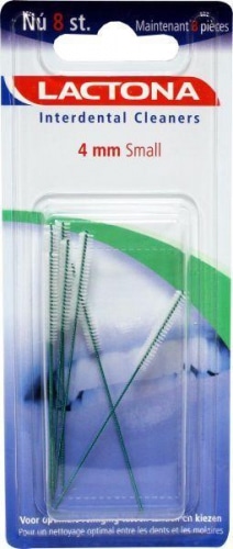Interdental cleaners S 4.0 mm Groen 8 stuks Lactona