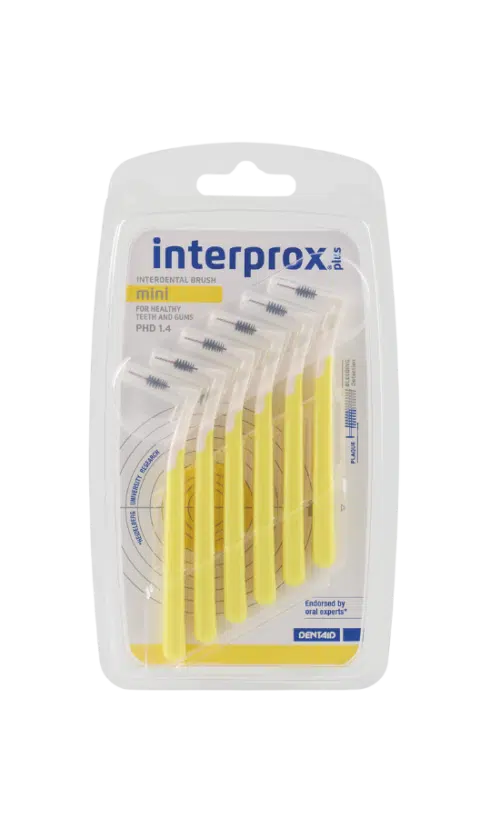 Interprox plus mini 3 mm 6 stuks (geel)