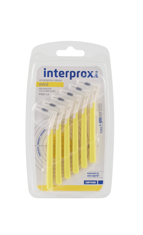 Interprox plus mini 3 mm 6 stuks (geel)