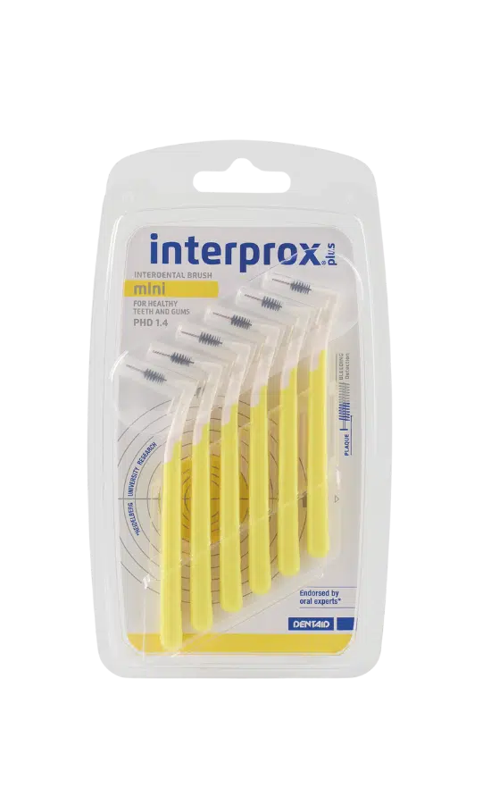 Interprox plus mini 3 mm 6 stuks (geel)