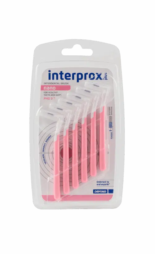Interprox plus nano 1,9mm 6 stuks (roze)