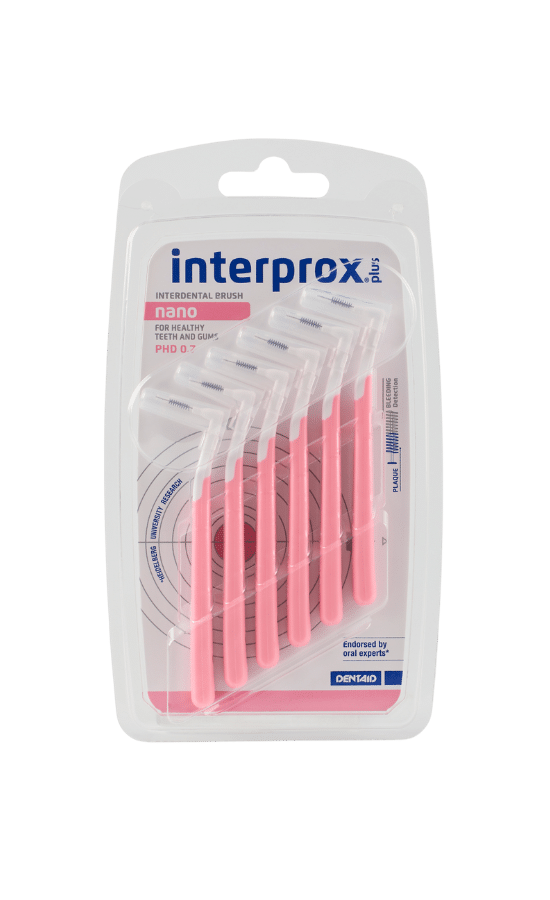 Interprox plus nano 1,9mm 6 stuks (roze)
