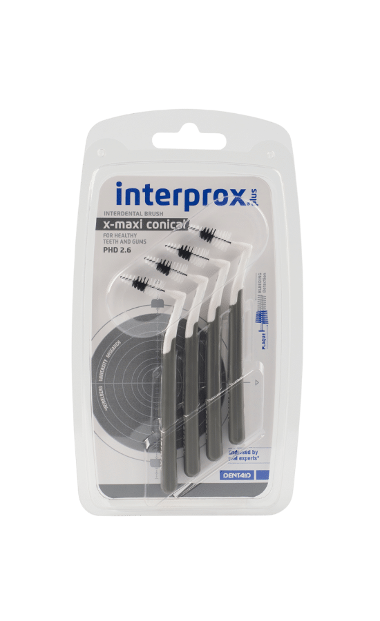 Interprox plus X-maxi 4.5-9.0mm 4 stuks (grijs)