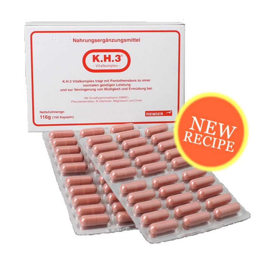 K.H.3 vitaal 150 capsules NEW