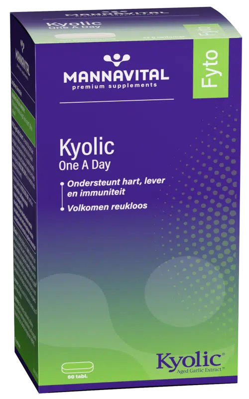 Kyolic one a day knoflook 60 tabletten