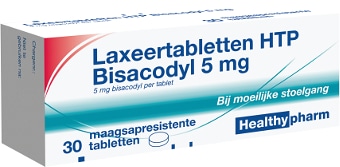 Laxeer bisacodyl 5 mg 30 tabletten Healthypharm