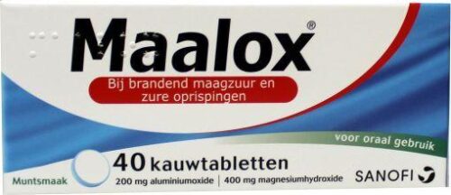 Maalox 40 kauwtabletten
