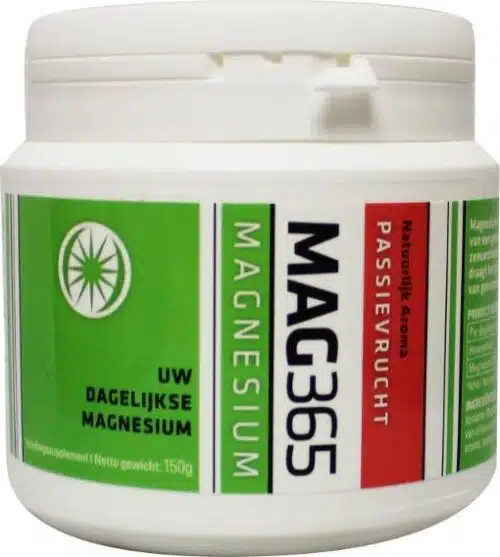 Magnesium poeder passievrucht 150 gram Mag365