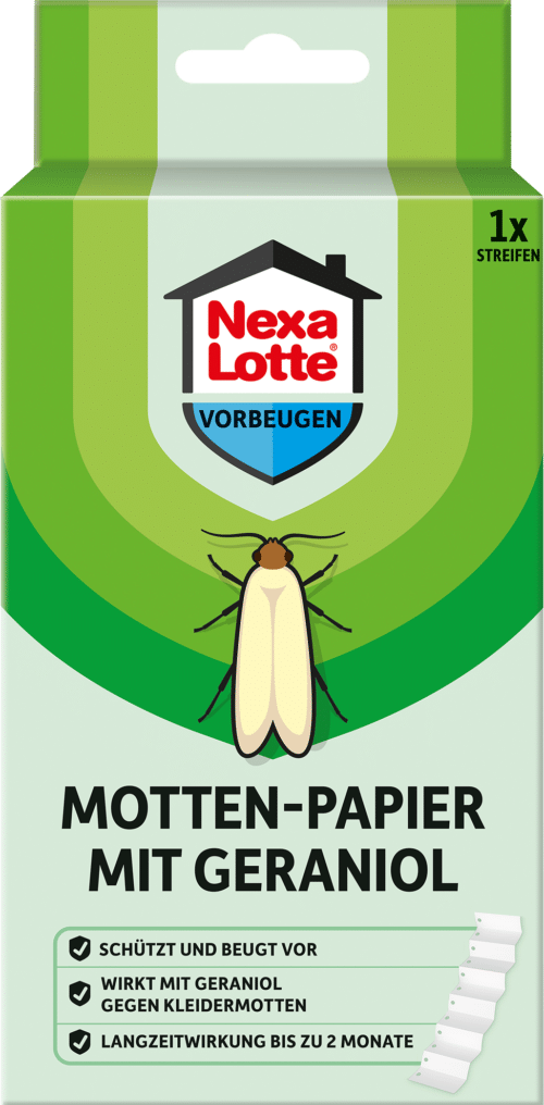 Mottenpapier mer Geraniol 1 stuk Nexa Lotte