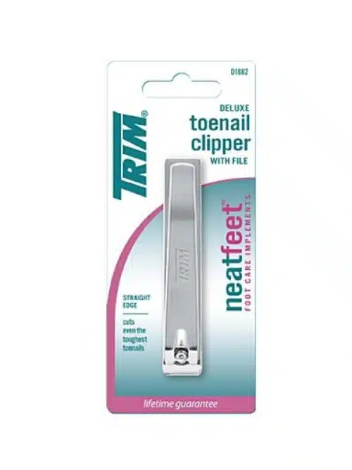 Nagelknipper Teen nagelvijl recht 1 stuk Trim