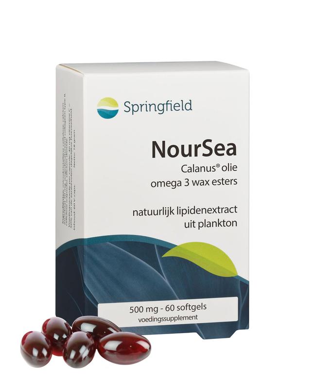 NourSea calanusolie omega 3 wax esters 60 softgels Springfield