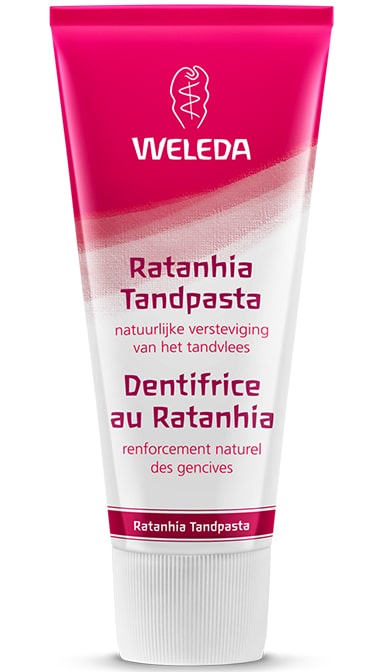 Oral care ratanhia tandpasta 75 ml Weleda