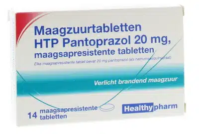 Pantoprazol 20 mg 14 stuks Healthypharm