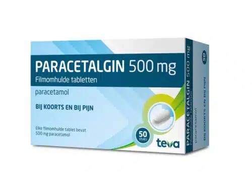 Paracetalgin 500mg 50 tabletten Teva