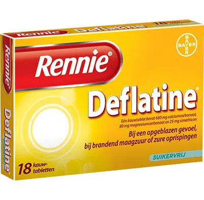 Rennie Deflatine 36 tabletten