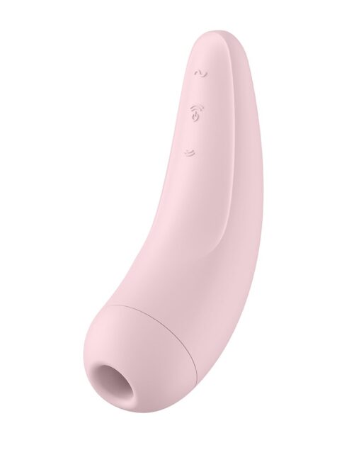 Satisfyer Curvy 2+ air puls stimulator + vibo ROZE
