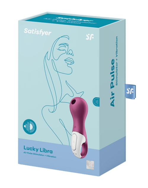 Satisfyer Lucky Libra Luchtdruk Stimulator Paars