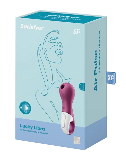 Satisfyer Lucky Libra Luchtdruk Stimulator Paars