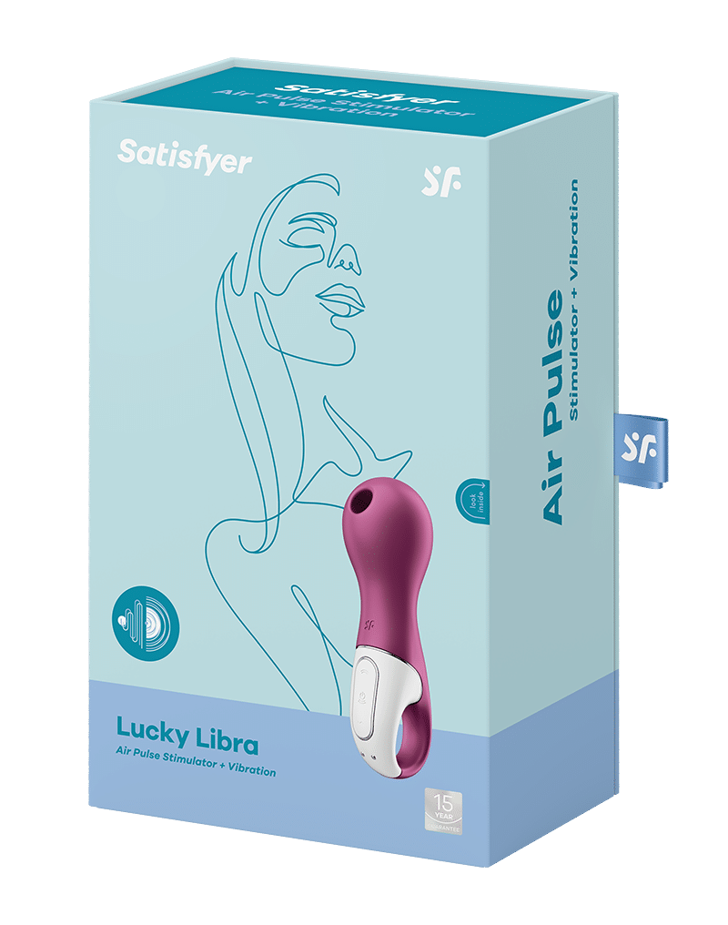 Satisfyer Lucky Libra Luchtdruk Stimulator Paars