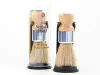 Kappersscheerkwast 1 stuk Vergulde Hand