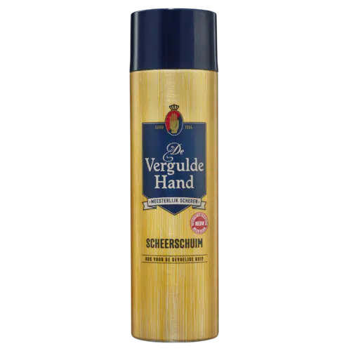 Scheerschuim 250 ml Vergulde hand