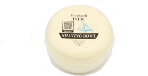 Scheerzeep in bol met zachte glycerine 125ml Bik-Bik