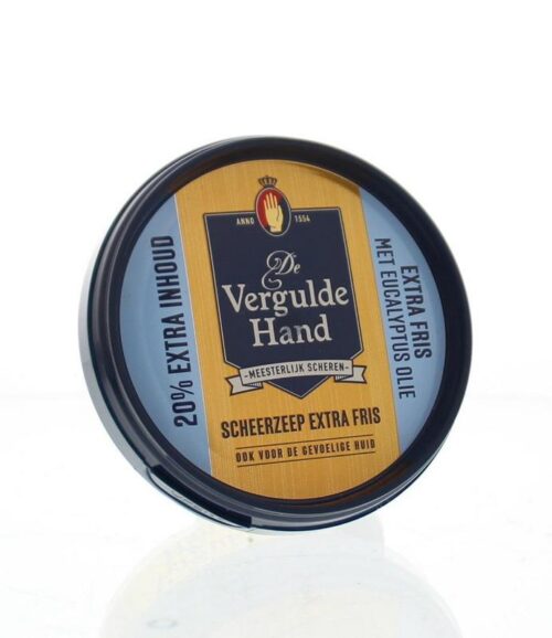 Scheerzeep tablet EXTRA FRIS 75 gram Vergulde hand