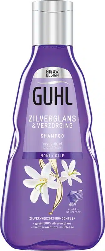 Shampoo zilver glans & verzorging 250 ml Guhl