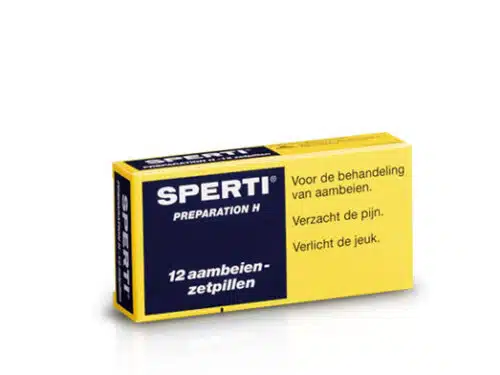 Sperti preparation H 12 zetpillen