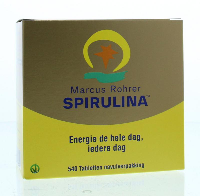 Spirulina 300mg 540 tabetten navul Marcus Rohrer