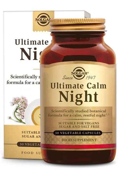 Ultimate Calm Night 30 plantaardige capsules Solgar