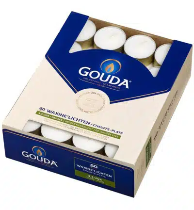 Waxinelichten 45 stuks 6 branduur Gouda