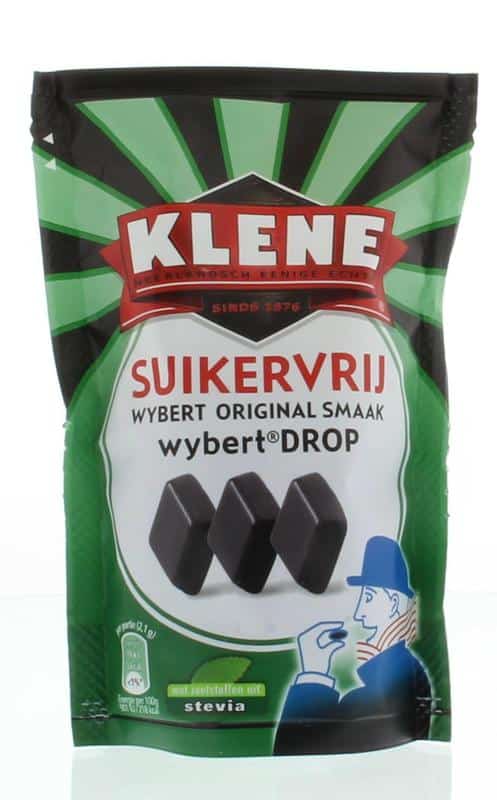Wybertdrop suikervrij stazak 110 gram Klene