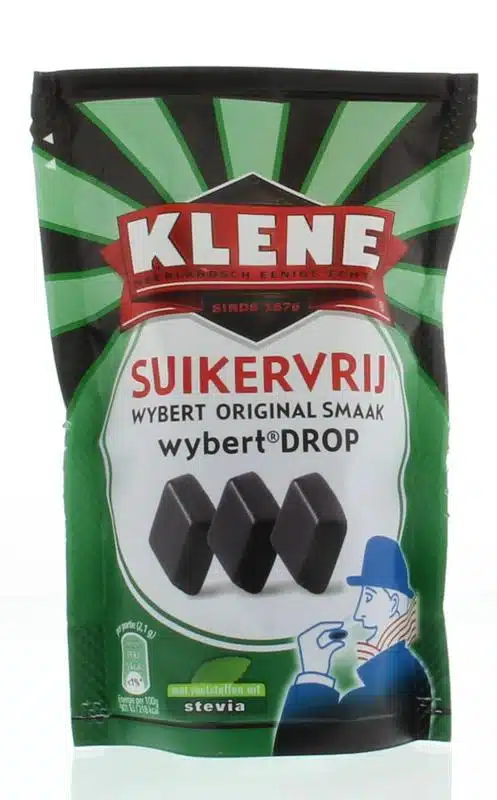 Wybertdrop suikervrij stazak 110 gram Klene