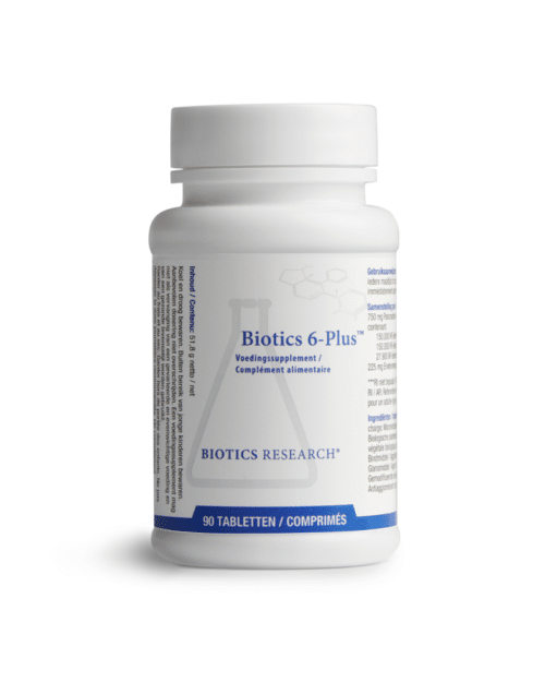 6 plus pancreatin 90 tabletten Biotics