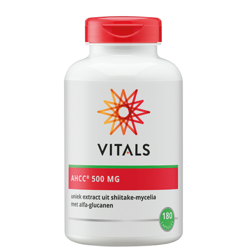 AHCC 500 mg 180 capsules Vitals