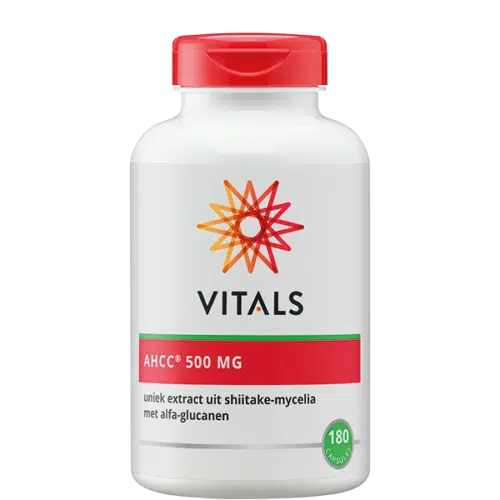 AHCC 500 mg 180 capsules Vitals