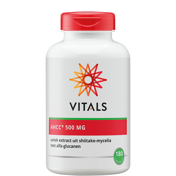 AHCC 500 mg 180 capsules Vitals