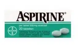 Aspirine 500 mg 20 tabletten