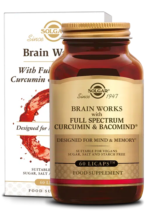 Brain Works 60 plantaardige capsules Solgar
