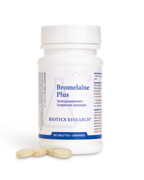 Bromelain plus 100 tabletten Biotics