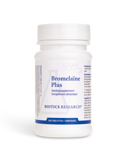 Bromelain plus 100 tabletten Biotics